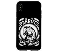Perroquets Spirituel Animaux Drôles Perroquet Coque pour iPhone XS Max