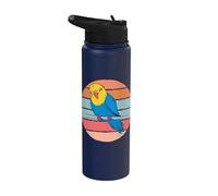 Perruche mignonne Amant de perruche Amoureux de perruches Stainless Steel Insulated Water Bottle