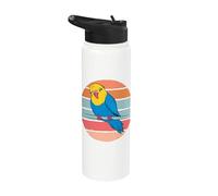 Perruche mignonne Amant de perruche Amoureux de perruches Stainless Steel Insulated Water Bottle