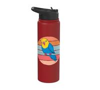 Perruche mignonne Amant de perruche Amoureux de perruches Stainless Steel Insulated Water Bottle