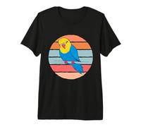 Perruche Mignonne Amant de Perruche Amoureux de perruches T-Shirt Haut de Gamme