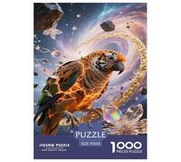 Perruche Ondulée Jigsaw Puzzle Impossible 1000Pcs Decorazione per La CASA. Rilassamento E Intelligence per Adulti E Bambini Da 12 Anni 70x50cm/1000pcs