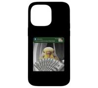 Perruche « There is Motion At Your Front Door Budgie Bird » Coque pour iPhone 14 Pro Max