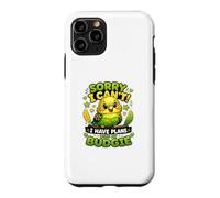 Perruche Verte, Paroles drôles, Amusement, Perruche Coque pour iPhone 11 Pro