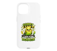 Perruche Verte, Paroles drôles, Amusement, Perruche Coque pour iPhone 15