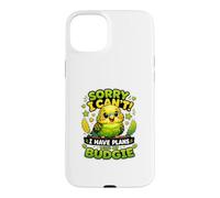 Perruche Verte, Paroles drôles, Amusement, Perruche Coque pour iPhone 15 Plus