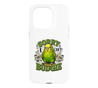 Perruche Verte, Paroles drôles, Amusement, Perruche Coque pour iPhone 15 Pro