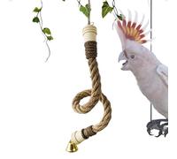 Perruches en corde pour cages d'oiseaux, d'escalade perruches | d'enrichissement pour cônes ,pour salon chambre d'étude bureau Ara Conuro perruches propriétaires et aime