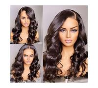 Perruque 13X4 Body Wave Lace Front Wig Brésilienne Lâche Vague Profonde Perruque Sans Colle Pleine Perruques De Cheveux Humains Pour Femmes 30 Pouces Hd Lace Frontal Perruque Perruques Grises Pour Fe