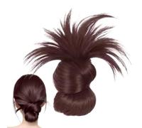Perruque à à plumes à clipser - Confortable, légère, stable et | Accessoire de style de vie, perruque à chignon à plumes, confortable, légère, stable, durable, accessoire naturel, sûr et