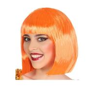 Perruque à frange courte - ATOSA - Orange - Mixte - Extérieur