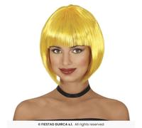 Perruque Adulte Short Bob Multicolore Avec Frange Fiestas Guirca FG44