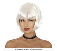 Perruque Adulte Short Bob Multicolore Avec Frange Fiestas Guirca FG44