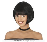 Perruque Adulte Short Bob Multicolore Avec Frange Fiestas Guirca FG44