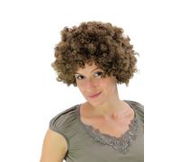 Perruque Afro, brune, style Foxy Brown Funk Disco, châtain PW0011-P8(A428)