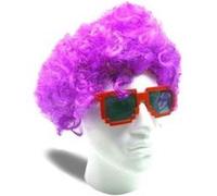 Perruque afro de couleur violette violette G