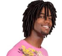 Boland Perruque Levi Dreadlocks Afro Courte Homme Noir