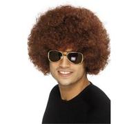 Perruque Afro Funky 70's Marron 120g - Marron marron G