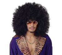 Perruque Afro Maxi Noire Noir