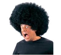 Perruque - Afro - Noire - Adulte - Intérieur - Mixte - Maxi perruque afro noire