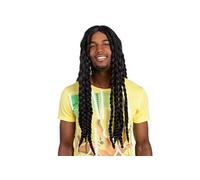 Boland Perruque Rasta Tresses noires Adulte homme