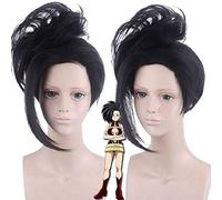 Perruque Amajiki Tamaki Cheveux Synthétiques Courts Noirs Mon Héros Académique Boku No Hiro Akademia Cosplay Perruques + Casquette De Perruque Amajiki Tamaki Tamaki Perruque 706