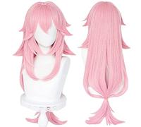 Perruque Anime Coser Anime Coser Anime Cosplay Perruque JoJo's Bizarre Adventure Perruque Bruno Bucciarati Perruque Bangs Braid Cheveux courts avec bonnet de perruque gratuit pour Halloween