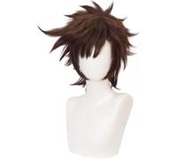 Perruque Anime Cosplay Joseph Joestar, Cheveux Courts Bruns Pour Halloween, Fête, Carnaval, Vie Nocturne, Concerts, Mariages