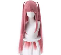 Perruque Anime Cosplay Nakano Nino, Rose Avec Frange Cheveux Longs Et Raides Pour Halloween, Fête, Carnaval, Vie Nocturne, Concerts, Mariages