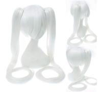 Perruque Anime Hatsune Miku Vocaloid Cosplay Perruque Noir Rock Shooter Senbon Zakura Perruques Longues Puce De Cheveux Synthétiques Ponytails + Perruque Casquette DM120 13