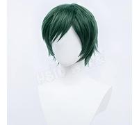 Perruque Anime Jujutsu Kaisen Cosplay Zenin Mai Perruque Vêtements Uniforme Vert Court Fibre de cheveux synthétique + perruque de marque