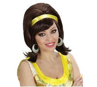 W WIDMANN MILANO Party Fashion - Perruque Seventies, années 60, Carnaval, Fête à thème