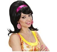 W WIDMANN MILANO Party Fashion - Perruque Seventies, années 60, Carnaval, Fête à thème