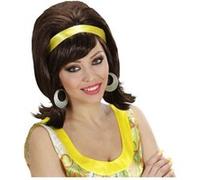 W WIDMANN MILANO Party Fashion - Perruque Seventies, années 60, Carnaval, Fête à thème