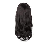 Perruque Avec Frange Costume de cosplay de cheveux ondulé moyen Halloween Carnaval Party femme Perruque Femme Cheveux Humains(03)