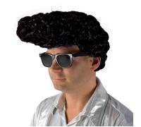 Perruque Banane Rock Noir Homme Noir
