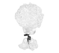 Perruque Blanche 1 Pièce, Perruque De Juge Classique, Accessoire De Perruque De Juge De Cosplay, Cheveux Bouclés D'Avocat, Perruque De Costume De Fête