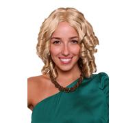 Perruque Blonde Boucles en Spirale Baroque Renaissance Grec Déesse ROM 6006A-202