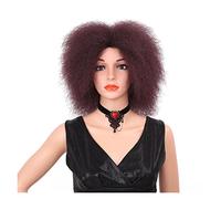 Perruque Blonde Courte 6 Pouces Synthétique Courte Droite Perruque En Fibre Bouclée Pour Femmes Perruques Grises Pour Femmes (3 6 Pouces)