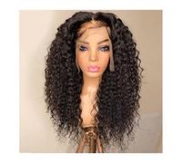 Perruque Blonde Courte En Dentelle Synthétique Avec Naissance Des Cheveux Naturelle, Longue, Crépue, Bouclée, Noire, Avec Cheveux De Bébé Pour Femmes Noires, Perruque En Fibre Haute Température, Perr