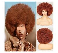 Perruque Blonde Courte Perruque Cheveux Courts Moelleux Avec Perruque Marron Pour Perruques Synthétiques Cosplay Perruques Grises Pour Femmes (2)