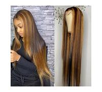 Perruque blonde courte poitrine de surbrillance à cheveux humains en dentelle perruque frontale pour femmes cheveux humains brésiliens 8-32 pouces t Partie en dentelle ombre 150% densité de densité