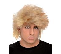 Perruque blonde homme décoiffée - Blond - Taille unique