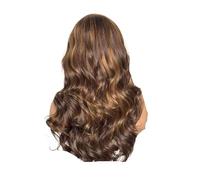 Perruque blonde ombrée 4/30, densité 250%, avec bordure frontale en dentelle transparente 13x6, sans colle, prête à porter(200%,18inches)