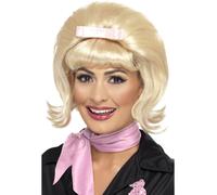 Perruque Bob Beehive Diner Années 1950 Pour Femmes Costume