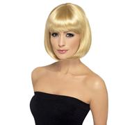 Perruque Bob Courte Sexy À Franges Pour Femmes Colorée Costume Pour Adultes