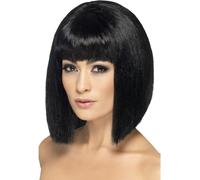 Perruque Bob Noire Coquette Jesse J Accessoire De Costume Pour Femme