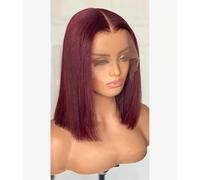 Perruque Bob Ondulée Deep Wave Perruques Cheveux Humains Ondulées Water Wave Perruques Cheveux Humains Transparente Lace Front Perruques Pour Femmes 134 Frontal Wig 12inch#180##99J