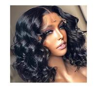 Perruque Body Wave Lace Front Wig 4 × 4 Bob Wig Cheveux Humains Pour Femmes Noires Pré-Épilées Avec Des Cheveux De Bébé Brésilien Remy 13X4 Hd Lace Frontal Perruques Grises Pour Femmes (10 Pouces 4X4