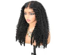 Perruque bou birmane 13x4 HD Lace Front, cheveux humains, densité 200, pré-épilée, for femmes Postiche Cheveux Femme(26inch)